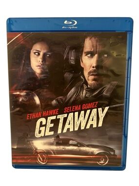 WB Getaway Ethan Hawke Selena Gomez Action Thriller Car Chase Film BluRay
